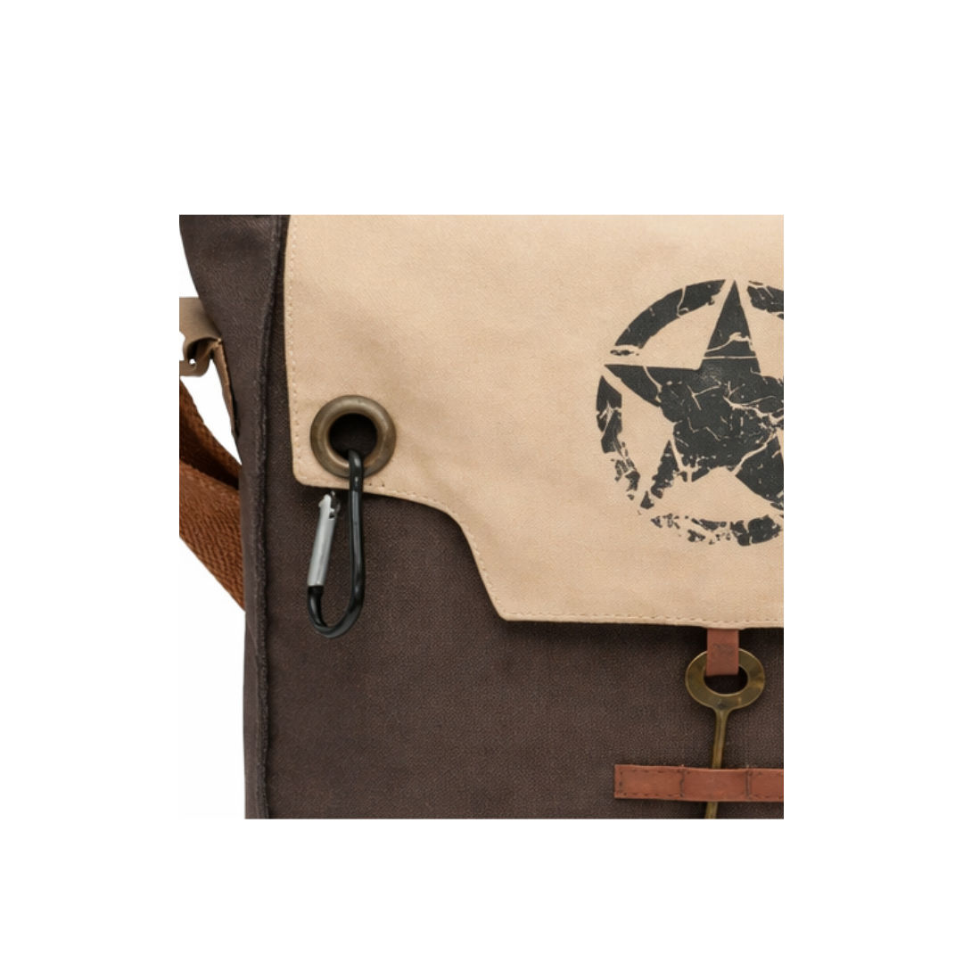 Brown Unisex Messenger Bag for Everyday Use 178